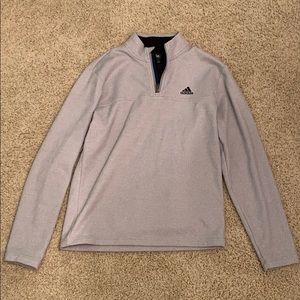 Men’s Adidas quarter zip pull over